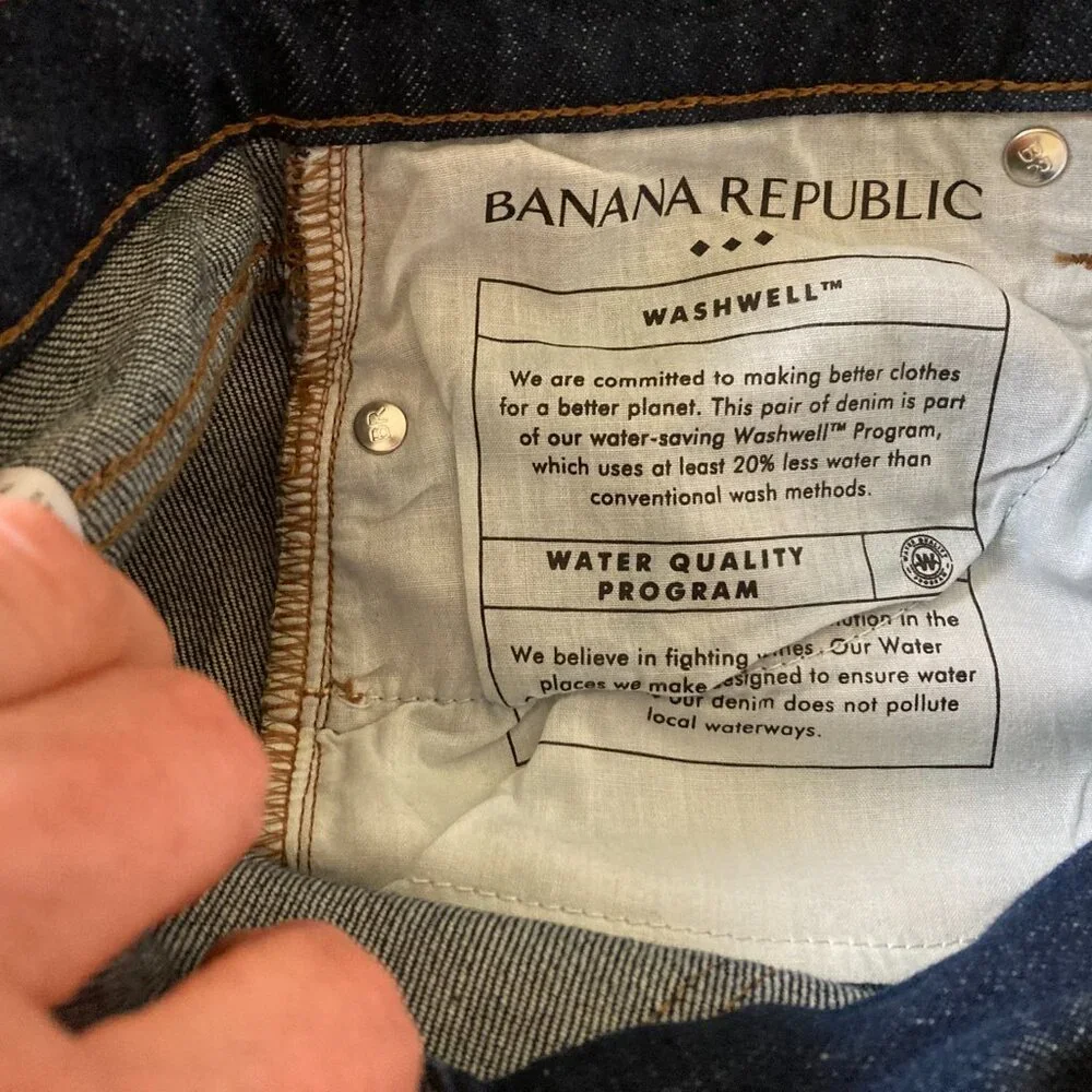 Banana Republic Factory The Beau Jean size 2/26 Tall - Picture 10 of 10